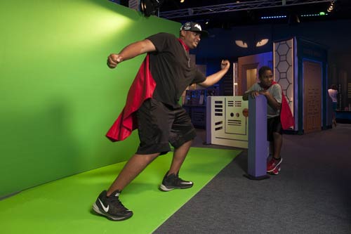 DC Superheroes: Discovery Your Superpowers Exhibit Photo